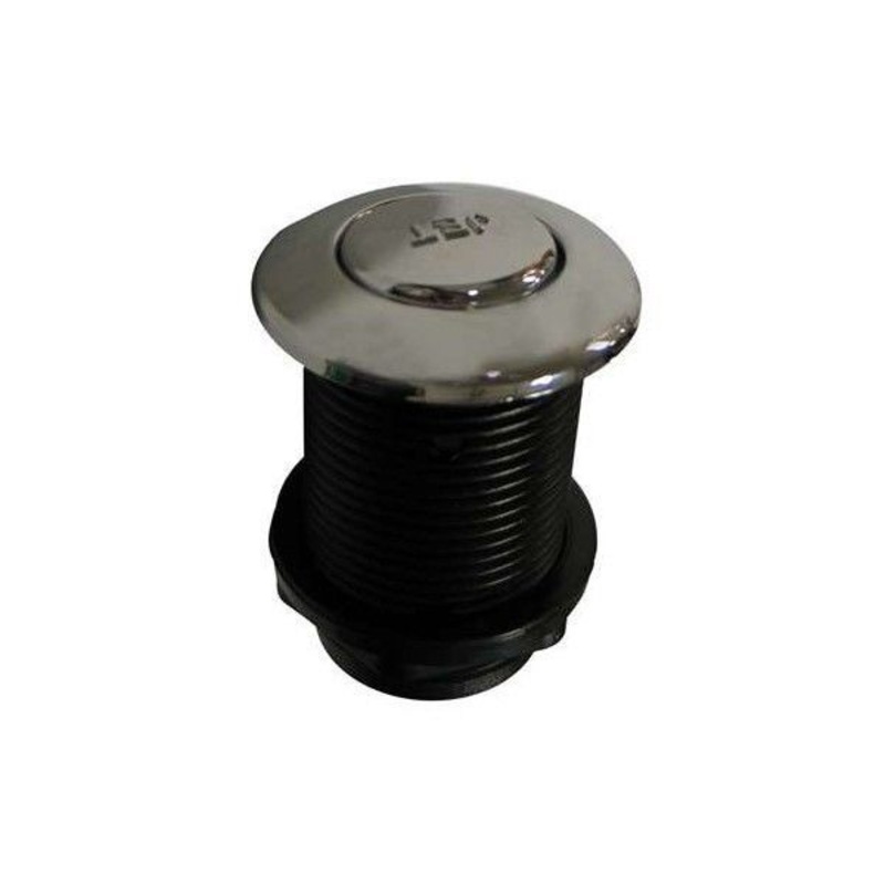 Air Button, #15 Chrome Plastic Jet