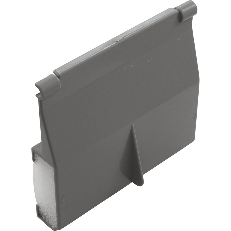 Weir, Waterway FloPro, Front Access, Gray