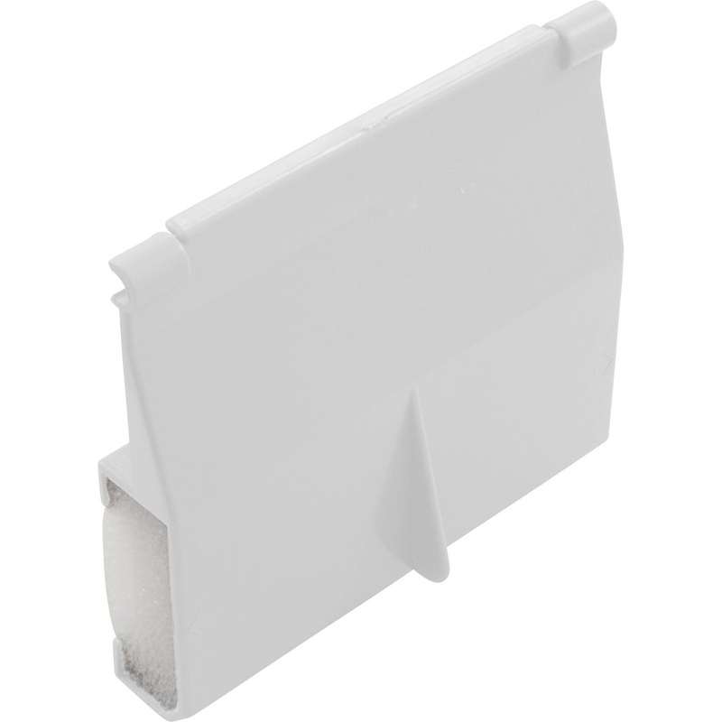 Weir, Waterway FloPro, Front Access, White, with Foam Insert