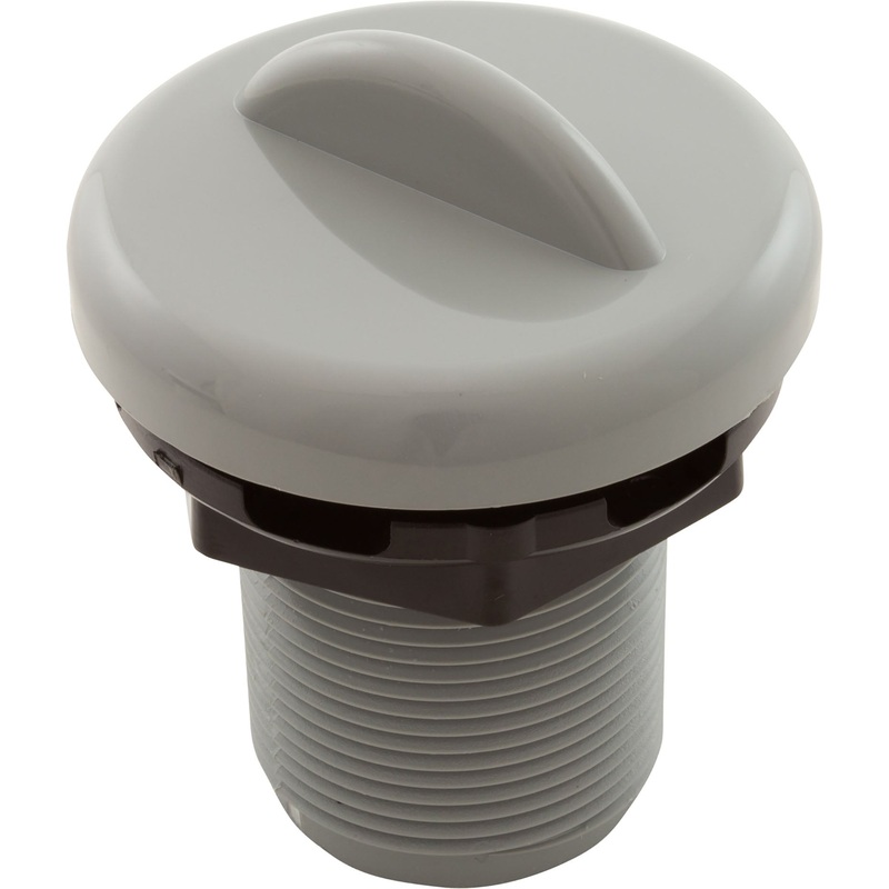 Air Ctrl, BWG/HAI Std, 1-3/4"hs, 2-5/8"fd, Crescent, Gry, 1"