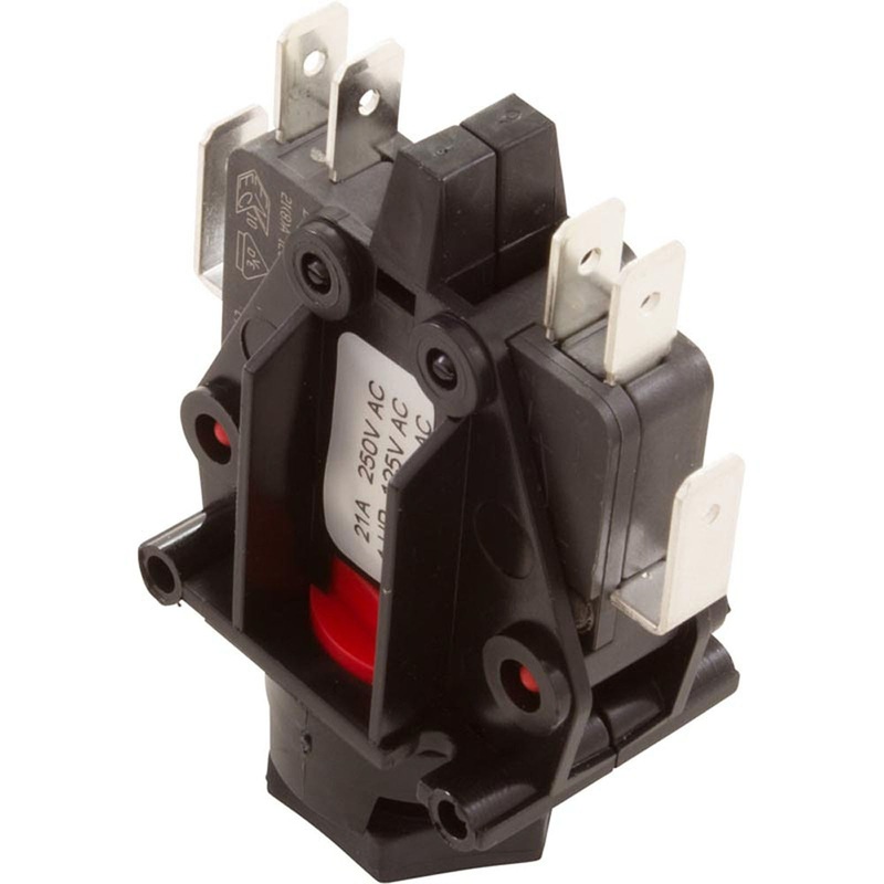 Air Switch, Royal, DPDT, Momentary