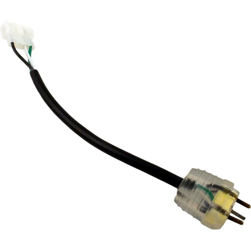 Adpt Cord, H-Q, Ozone, Molded/AMP, Univ, 6", 115v/230v, 10A, Yellow