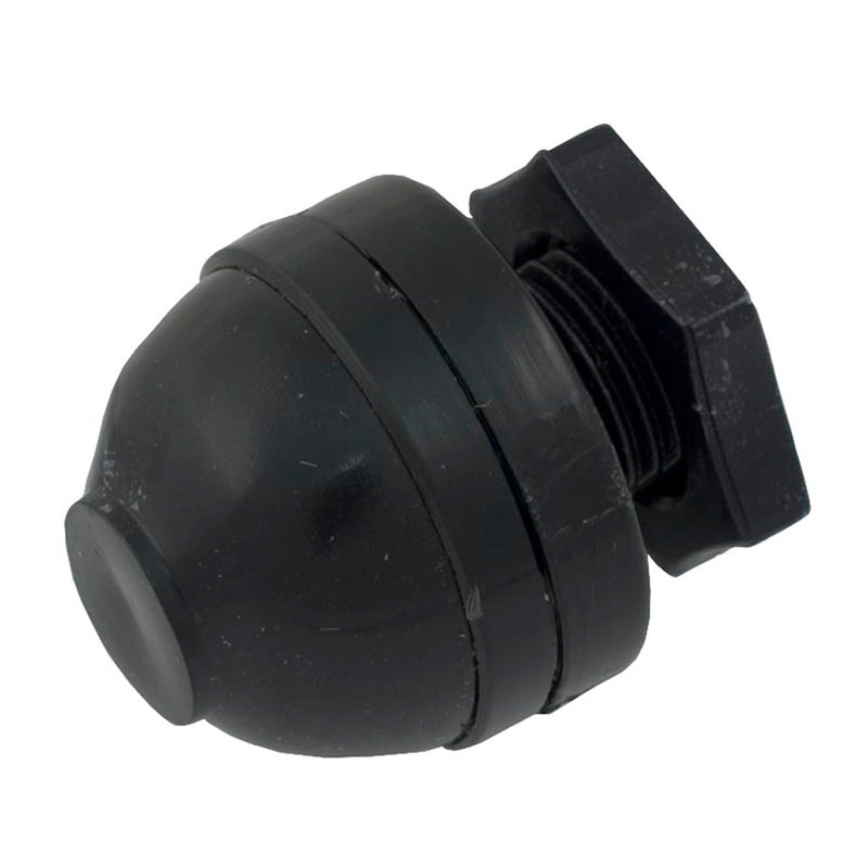 Air Bellow, Pres Air, 1-3/32"dia, Domed, 9/16" thd, Small