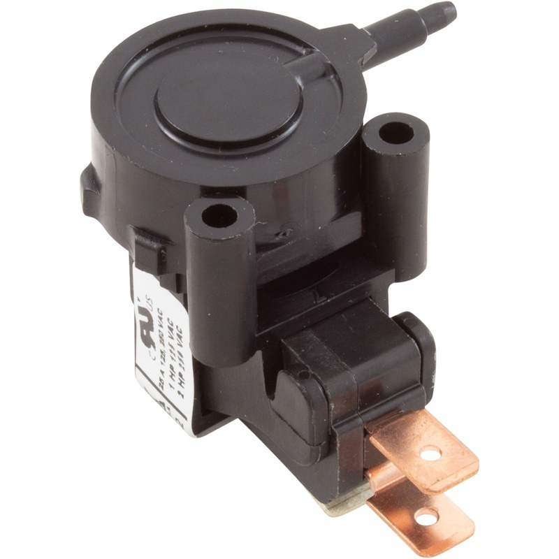 Air Switch, Tecmark, TBS 401, SPDT, 25A, thd, latch