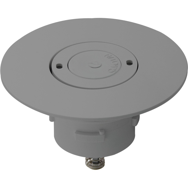 Adapter, A&A TurboClean to QuikClean, w/9/16" Orifice, Gray