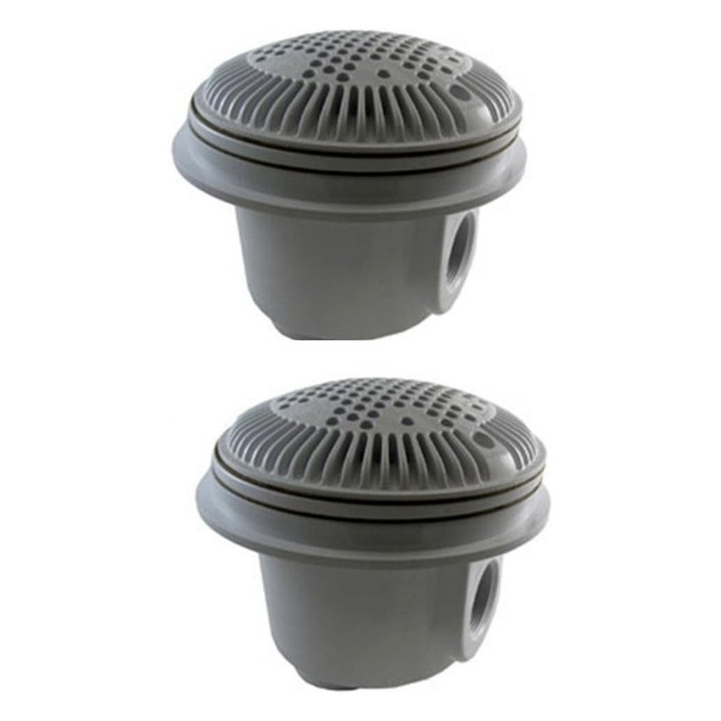 WG1048AVDGRPAK2 Hayward Main Drain Vinyl Fiberglass 7.75" Diameter