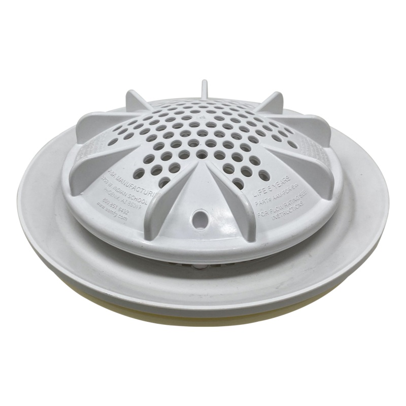 PDR2 10" Drain Retro Kit (White) - Pentair In-Floor(A&A)