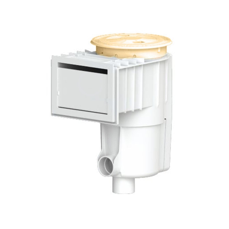 QuikSkim Complete with Protecta Foam (Gray Body) (Tan Lid) - Pentair In-Floor(A&A) | 505307