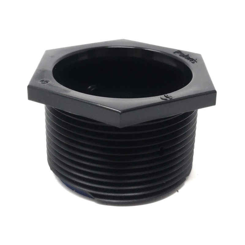 Polaris 3900 Sport / TR35P / TR36P and Quattro Sport Pressure Cleaner Universal Wall Fitting (UWF), Black