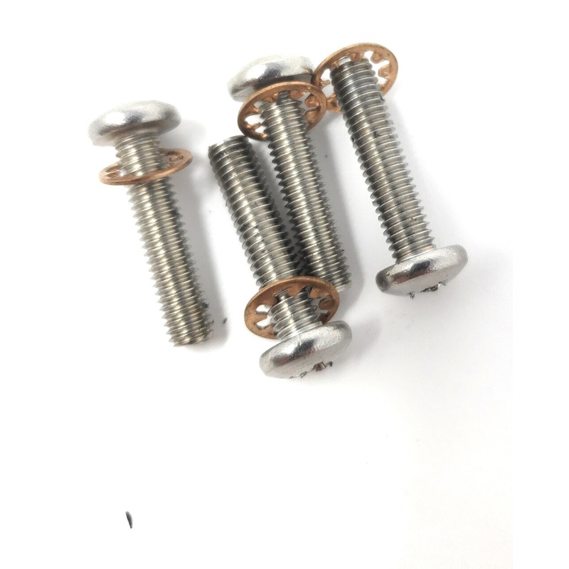Polaris 3900 Sport Screw, 10-32 x 7/8" SS Pan Head w/ Star Washer