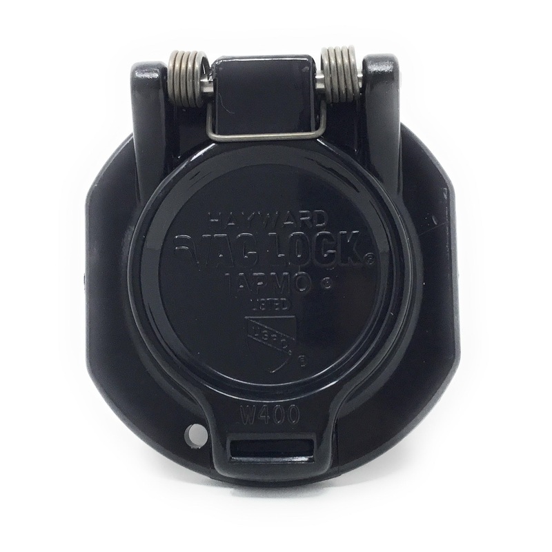 Hayward VacLock Safety Wall Fitting (Black)