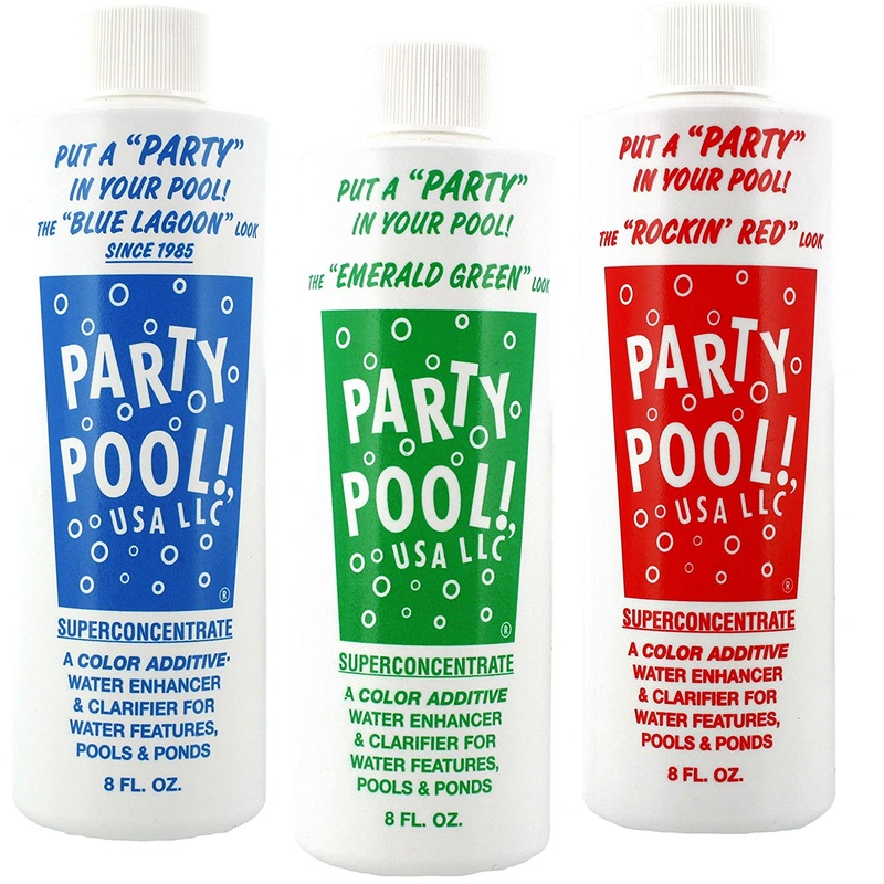 Party Pool Color Additive Variety Pack- 3 Pack - Red/Green/Blue