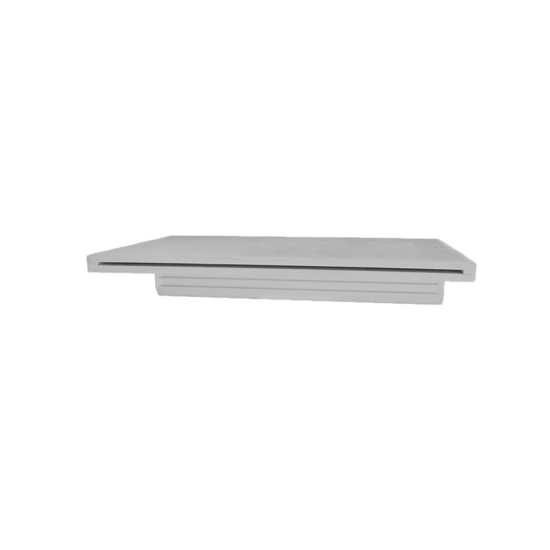 CMP Natural Wonders Waterfall 36" Sheer 6" Lip, Gray | 25577-331-000