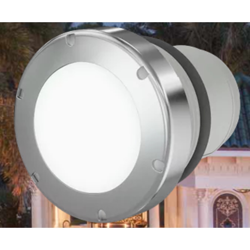 PAL Treo Retro Cool White Nicheless Pool & Spa Light with 150ft Cable & Plug || 64-EGTV2CW-150