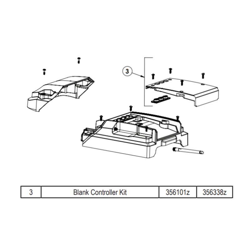 Pentair Blank Controller Kit || 356101Z