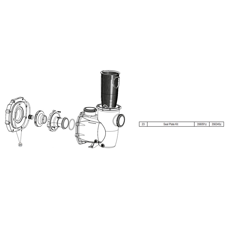 Pentair Seal Plate Kit || 356091Z