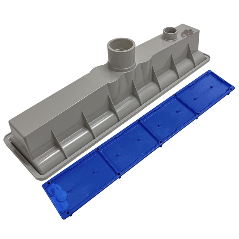 AVSC Single Pebble Top Channel Drain Dark Blue - Pentair In-Floor(A&A) | 288106