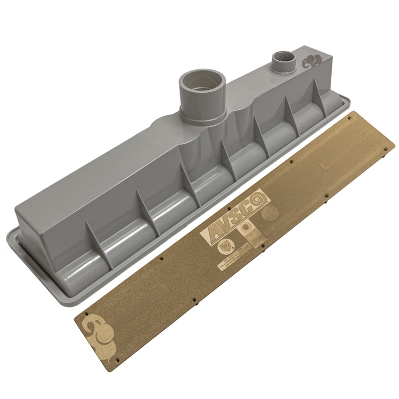 AVSC Single Standard Top Channel Drain Gold - Pentair In-Floor(A&A) | 285008