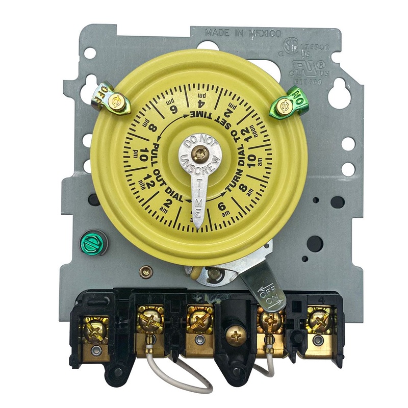 Intermatic 24-Hour 208-277V Mechanical Time Switch, DPST | T104M