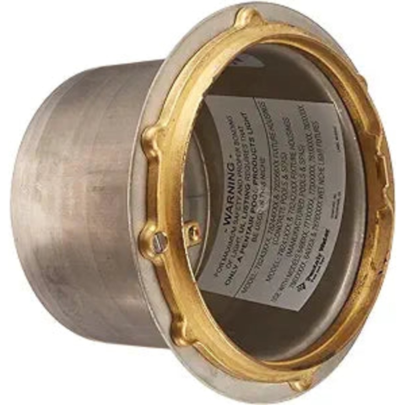 Pentair Small Stainless Steel Niches Concrete Pools or Spas (3/4 in. rear hub) || 78244200