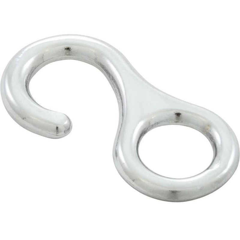 Pentair Replacement Chrome Brass Rope Hook || R06017