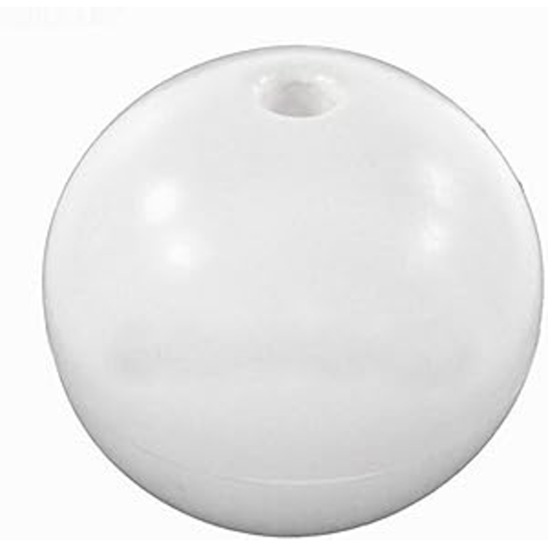Pentair Solid White Round Float (7 in. x 7 in.) Fits 3/4 in. Rope || R181156