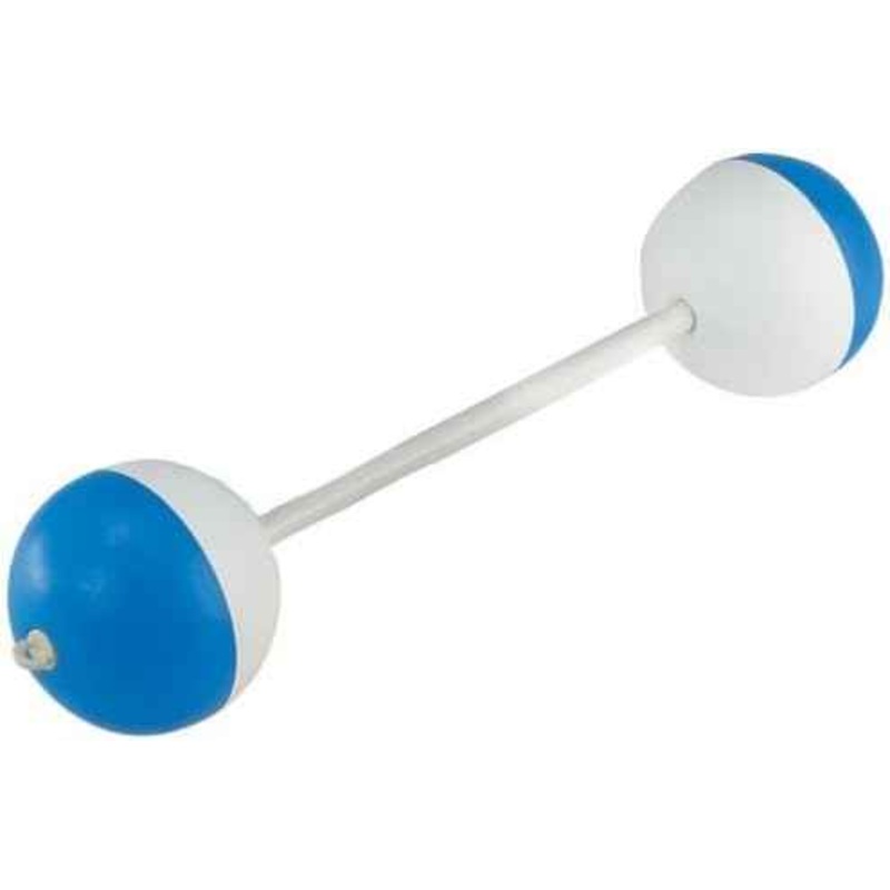 Pentair Swim Teacher Two 7 in. x 7 in. Poly Floats w/ 30 in. White PVC Bar || R221056