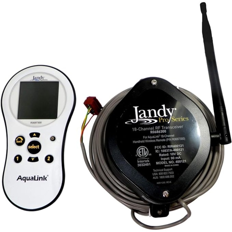 Jandy AquaLink Wireless Handheld Remote w/ J-box Transceiver || AQWHR18