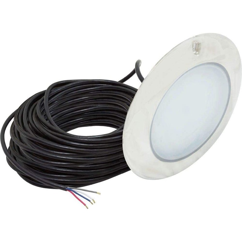PAL Evenglow Niched Warm White Pool Light with 150ft Cable & Plug || 64-EGLWW-150