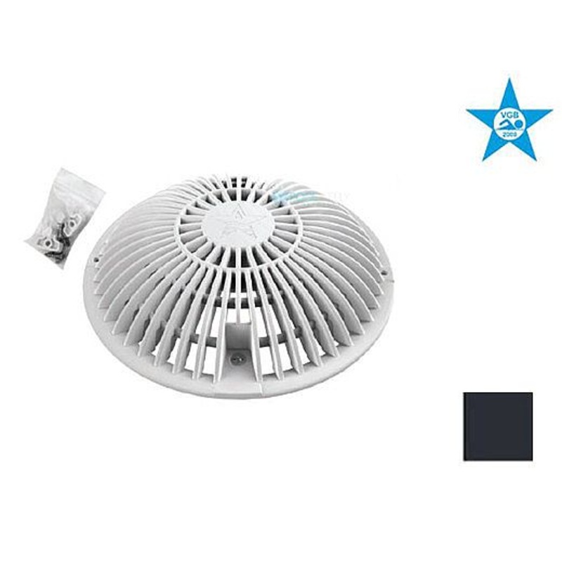 8" Round Retrofit Moflow Suction Outlet Cover With Screw And Bushing Kit | R8MF101
