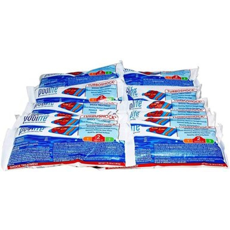 Poolife TurboShock Treatment | 22406 (1 Pound - 55 Count)