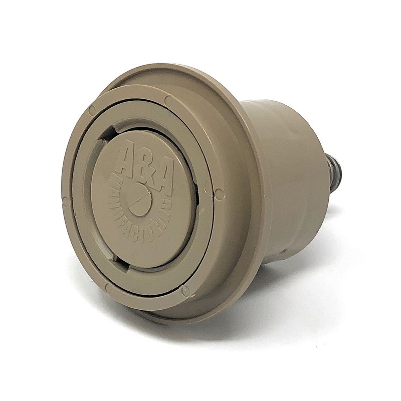 Style 2 Low Flow Complete Pop-Up Head (Gold) - Pentair In-Floor(A&A)