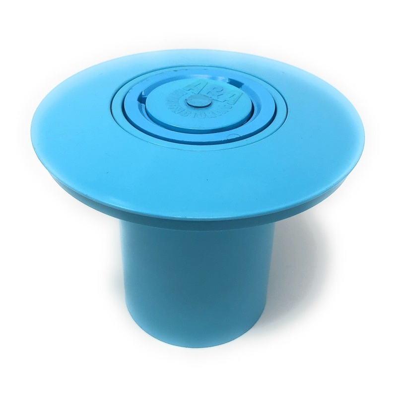 Style 2 Low Flow Vinyl Care Complete Pop-Up Head (Vinyl Blue) - Pentair In-Floor(A&A)