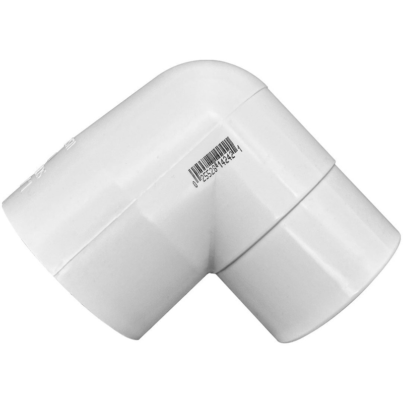 SCH 40 PVC Slip Elbow 90 2" | 406-020