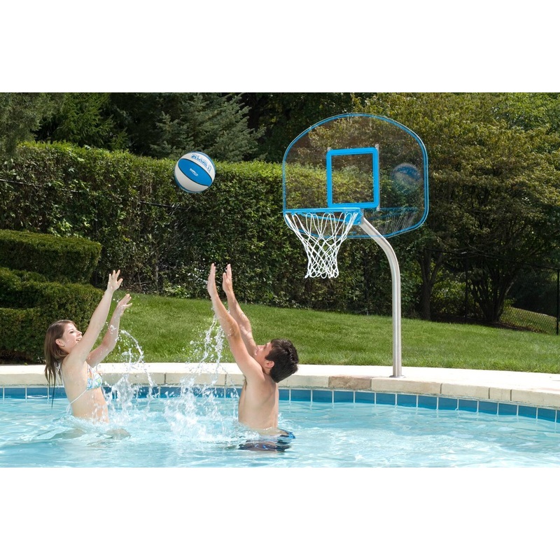 Dunn Rite Clear Hoop JR Basketball Set