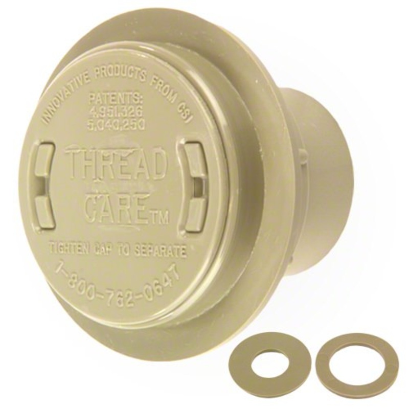 Zodiac ThreadCare Return Fitting - Pebble Gold