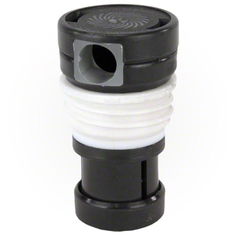 Zodiac Caretaker Replacement Threaded High Flow Cleaning Head - Jet Black