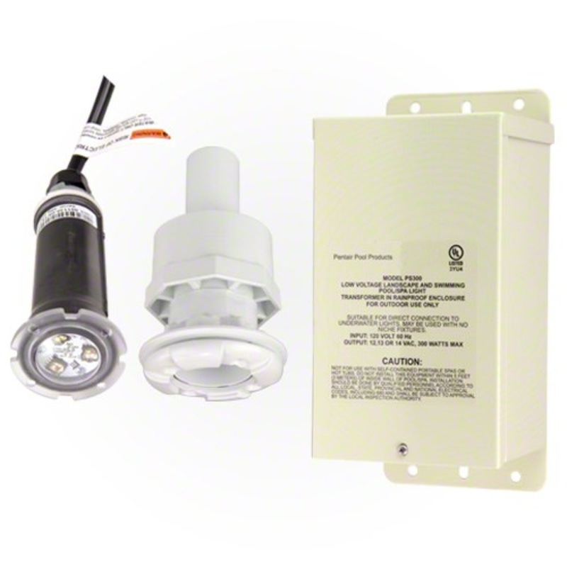 Pentair GloBrite LED Light Combo 620080 - 100 Foot Cord - Vinyl Pools