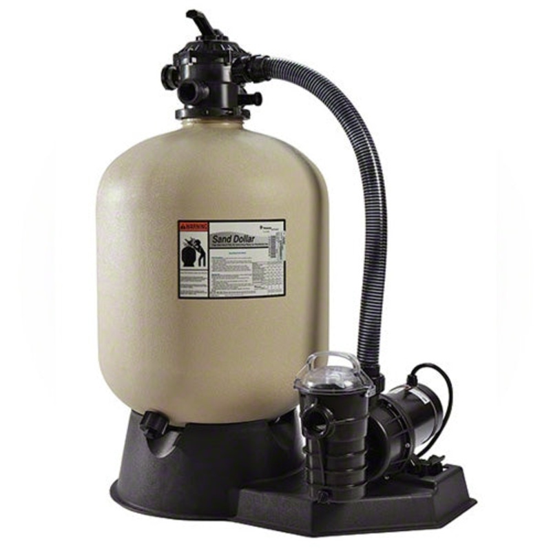 Pentair 3/4 HP Pump and 16" Sand Dollar Filter System Complete