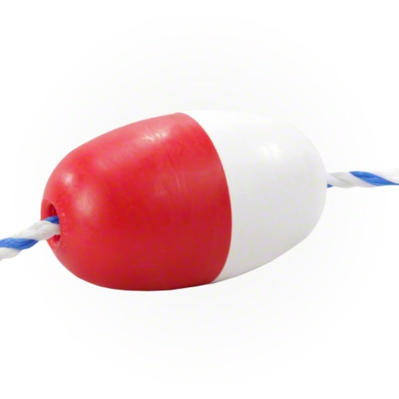 Pentair 3" X 5" Red and White Oval Float R181026