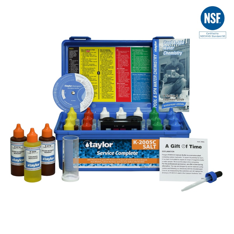 Taylor Complete Test Kit - High Range K-2005C-SALT