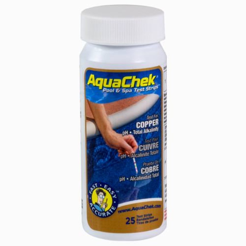 AquaChek Copper Ion Test Strips 3-in-1