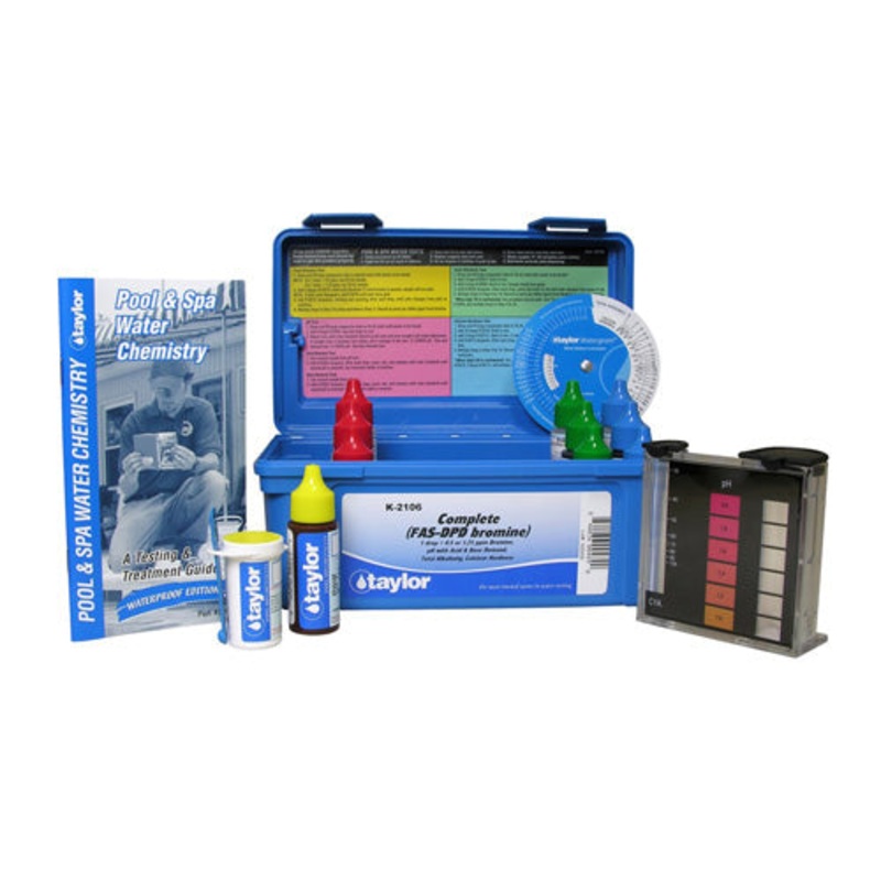 Taylor Complete Bromine FAS-DPD Test Kit - High Range K-2106
