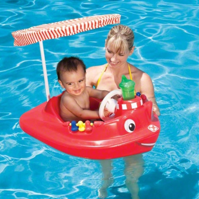 Swimways Baby Tug Boat Float