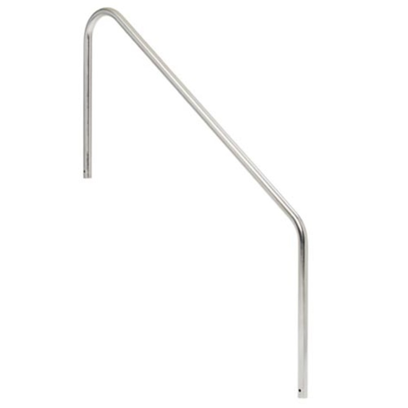 S.R. Smith 2-Bend 4' Handrail w/ Dual Extensions 2HR-4-049-2