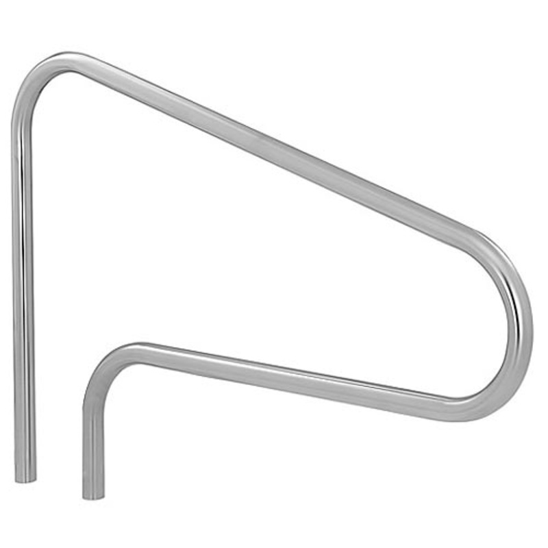 S.R. Smith 51" Deck-Mounted Stair Rail - .065" Wall DMS-100B