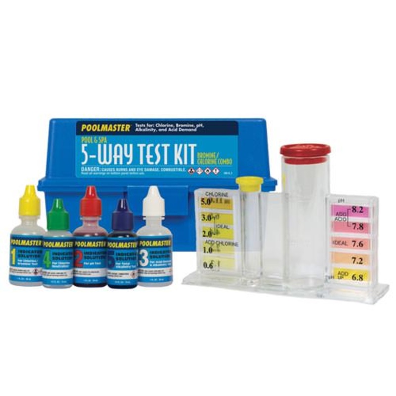 Poolmaster 5-Way Test Kit
