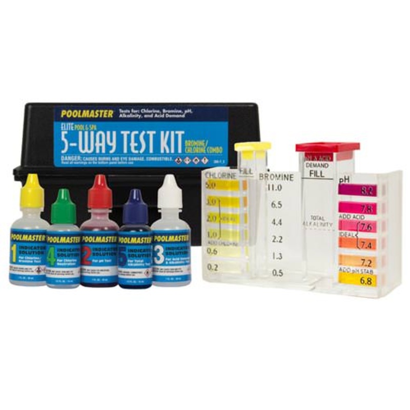 Poolmaster Deluxe 5-Way Test Kit