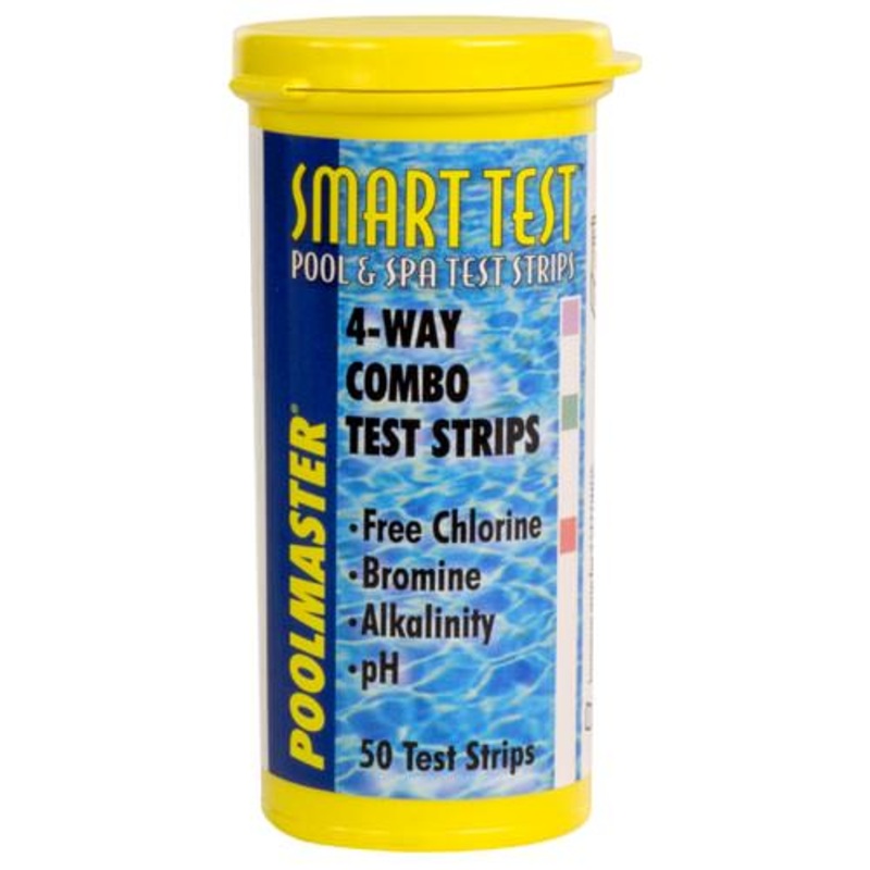 Poolmaster Smart Test 4-Way Combo Test Strips