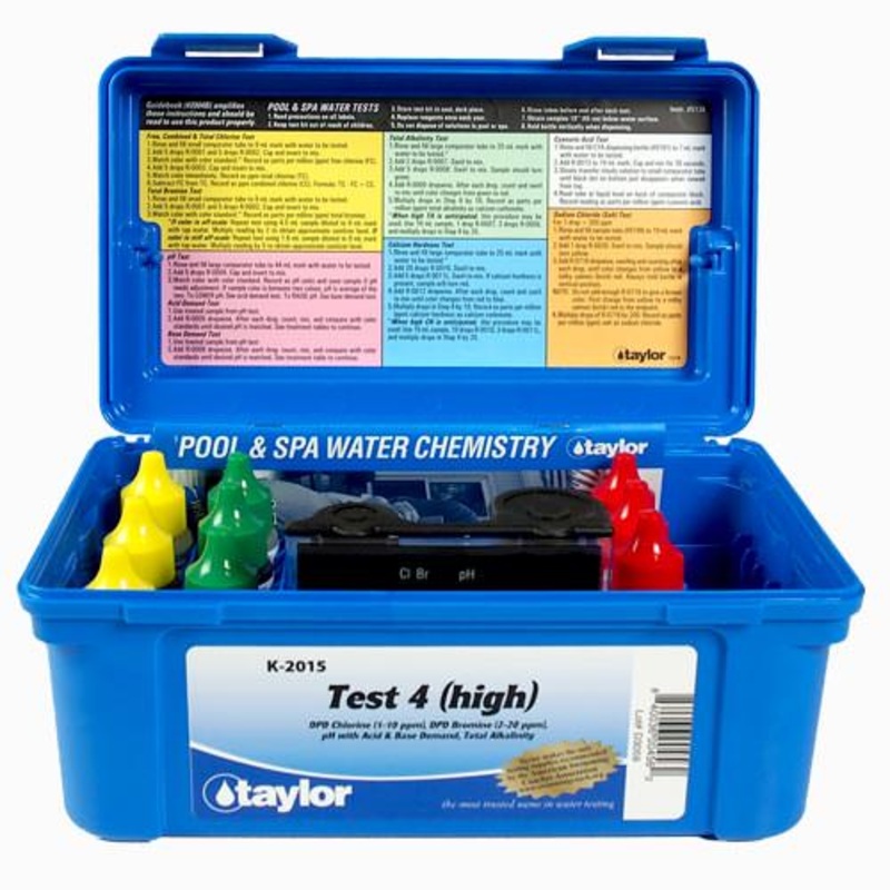 Taylor DPD/pH Test Kit - High Range K-2015